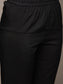 Anubhutee Women's Black Zari Embroidered Kurta Set with Trousers